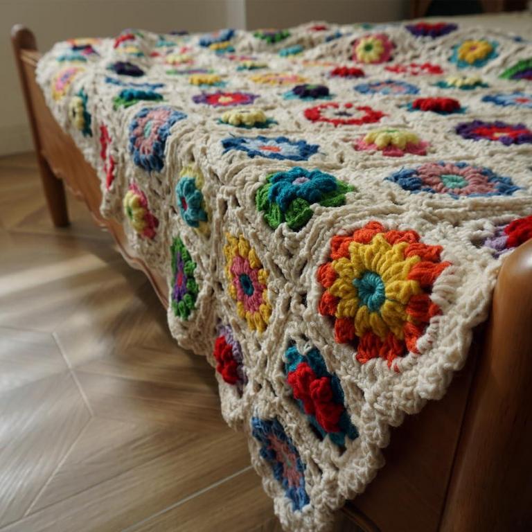 CZQLWW CROCHET THROW BLANKET 