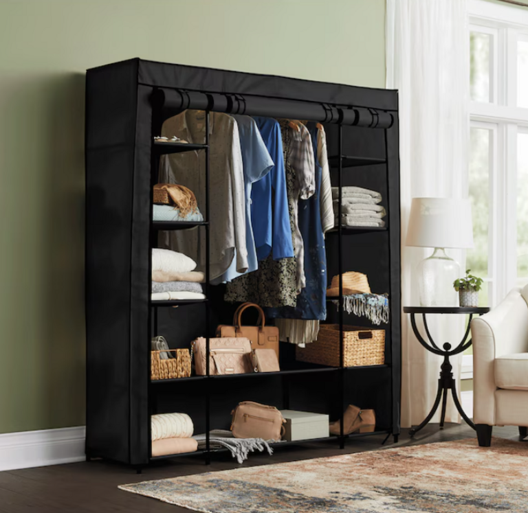 STORAGE WARDROBE WITH LIGHT