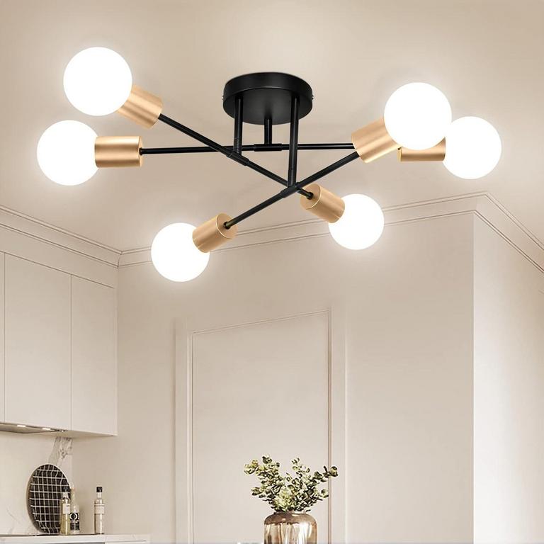 6-LIGHT MODERN CHANDELIER