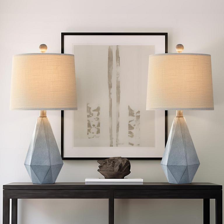 ONEACH FARMHOUSE LAMPS 20.25IN 2PK