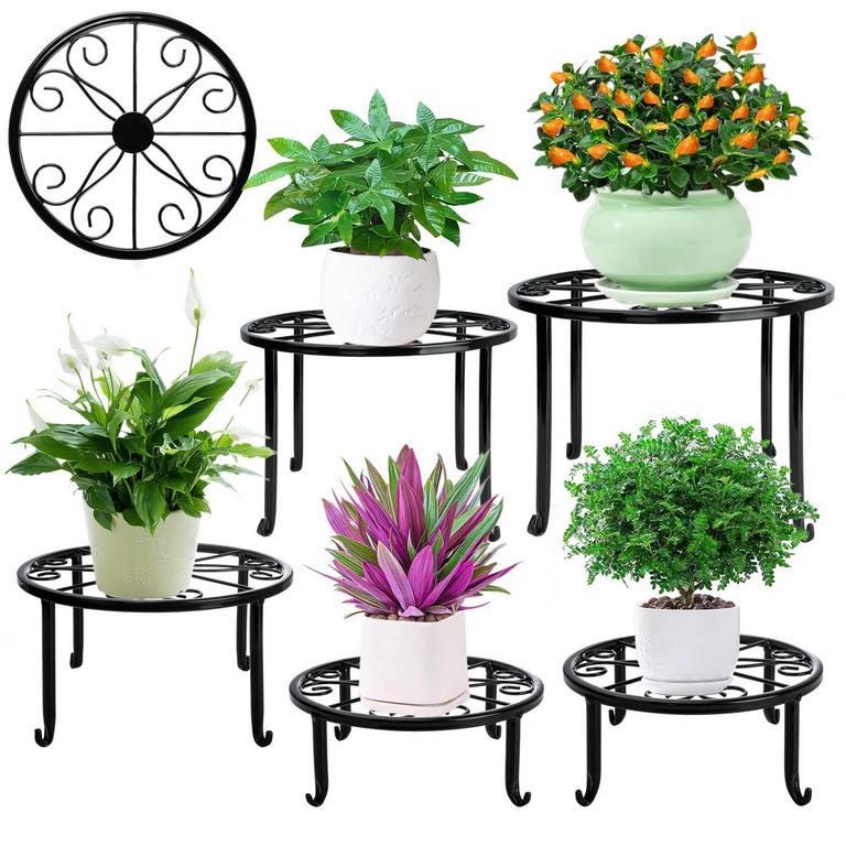 XGUNION 5PK PLANT STANDS
