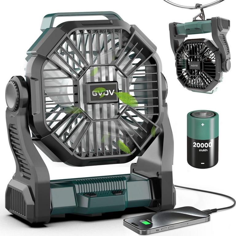 GVDV CAMPING FAN GREEN