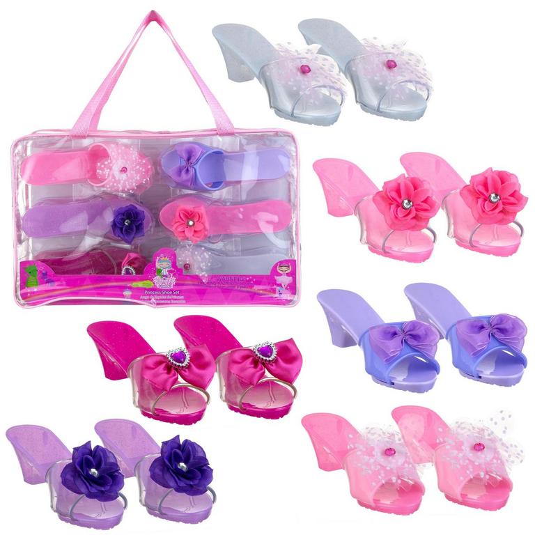 EXPRESSIONS TODDLER DRESS UP SHOE SET SIZE 7-10