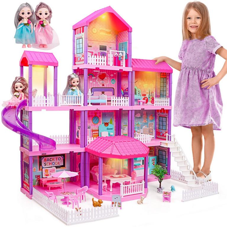 HOT BEE 36IN DOLLHOUSE TOYSET