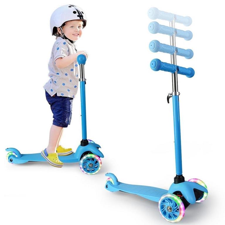 SWFOER KIDS SCOOTER BLUE