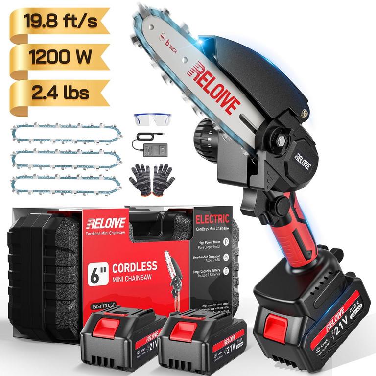 RELOIVE 6IN MINI CHAINSAW