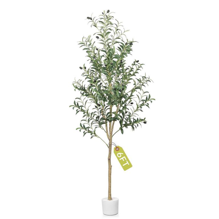 GPED FAUX OLIVE TREE 6FT