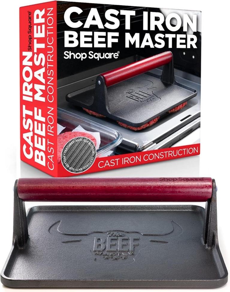 SHOP SQUARE CAST IRON PRESS