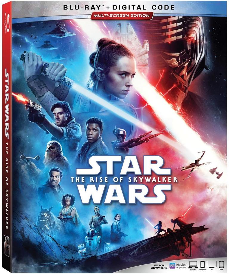 STAR WARS RISE OF SKYWALKER BLU-RAY