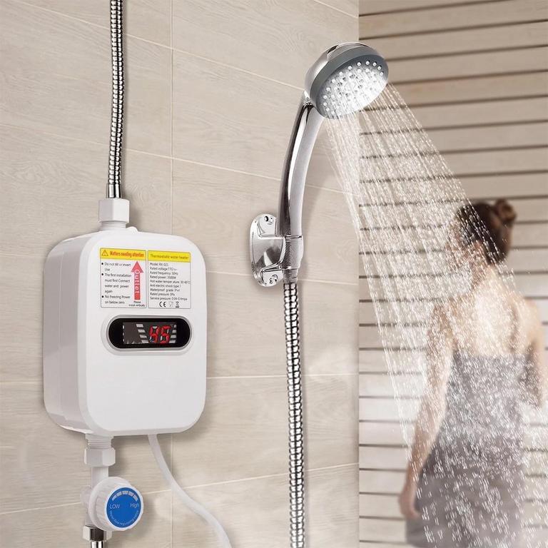 AUGIENB 3500W WATER HEATER SHOWER HEAD SET