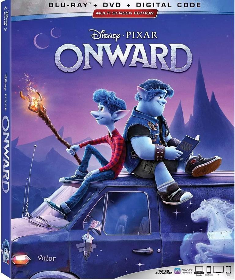DISNEY PIXAR ONWARD BLU-RAY