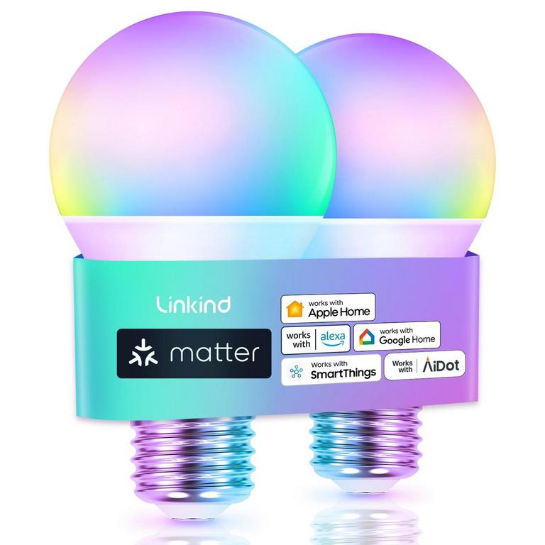 LINKIND SMART LED BULBS 2PK