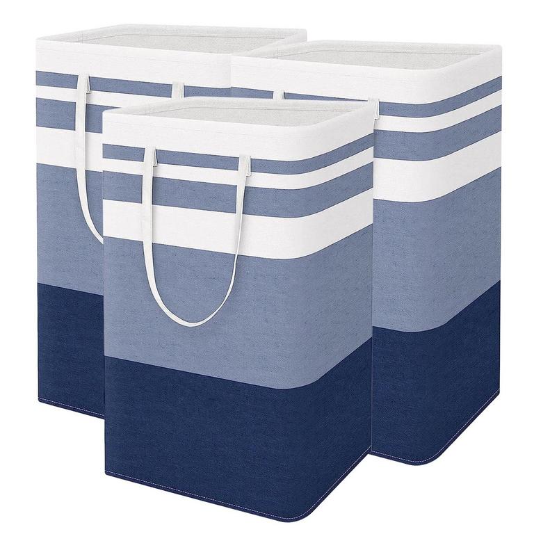 GRENSCAREU 75L LAUNDRY BASKETS 3PK