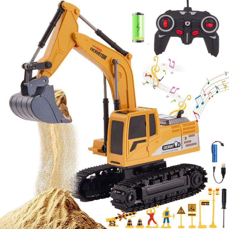 ANPRO RC EXCAVATOR TOY