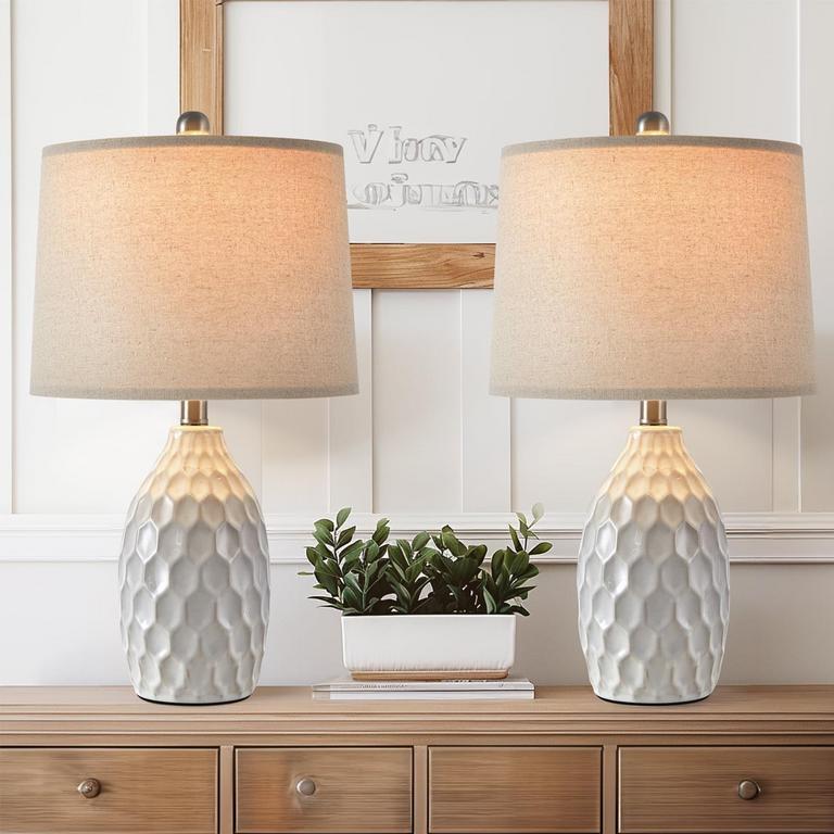 ONEACH TABLE LAMPS SET 21.5IN