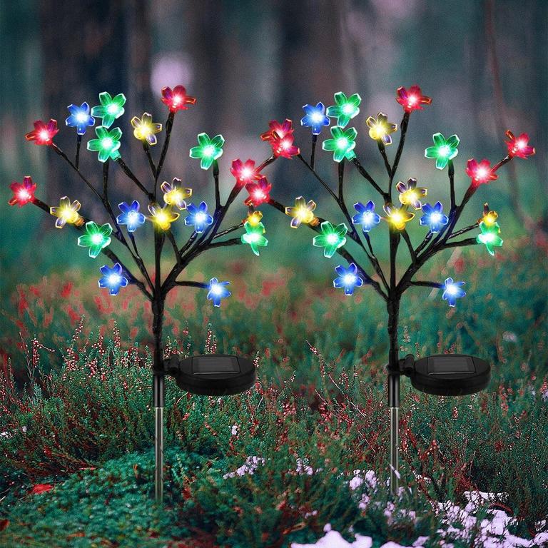 QISHI SOLAR FAIRY LIGHTS 2PK