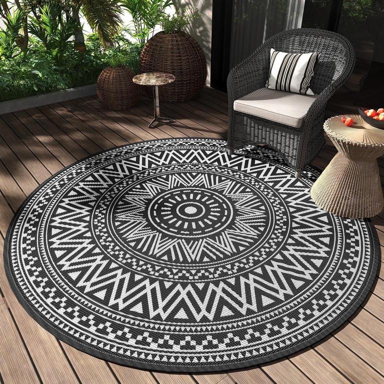 SIXHOME OUTDOOR RUG 6FT ROUND