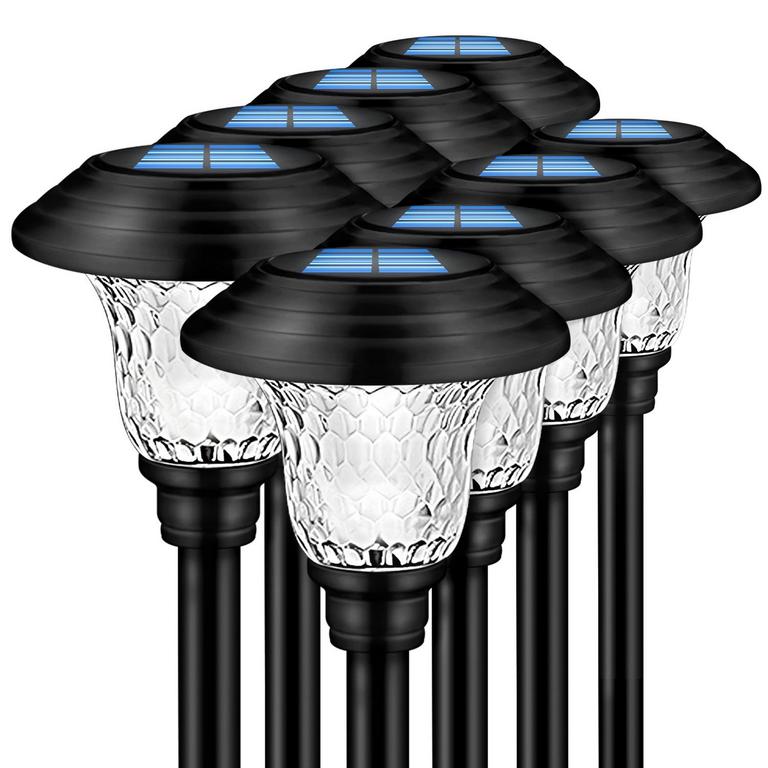 BIGROOF SOLAR PATHWAY LIGHTS 8PK