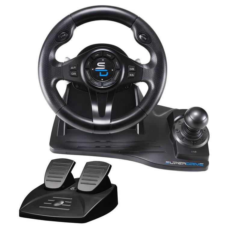 SUBSONIC GS550 STEERING WHEEL PEDALS SET