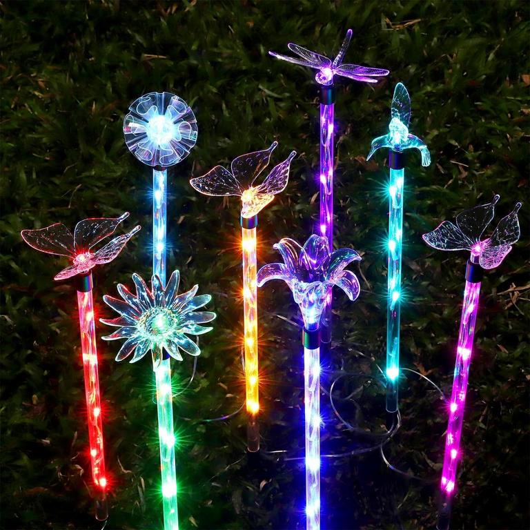 PUCACHI SOLAR GARDEN LIGHTS 8PK