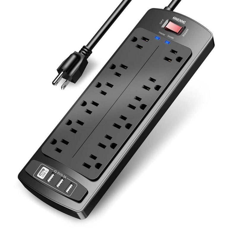 ONDOG POWER STRIP 12 OUTLETS 6FT