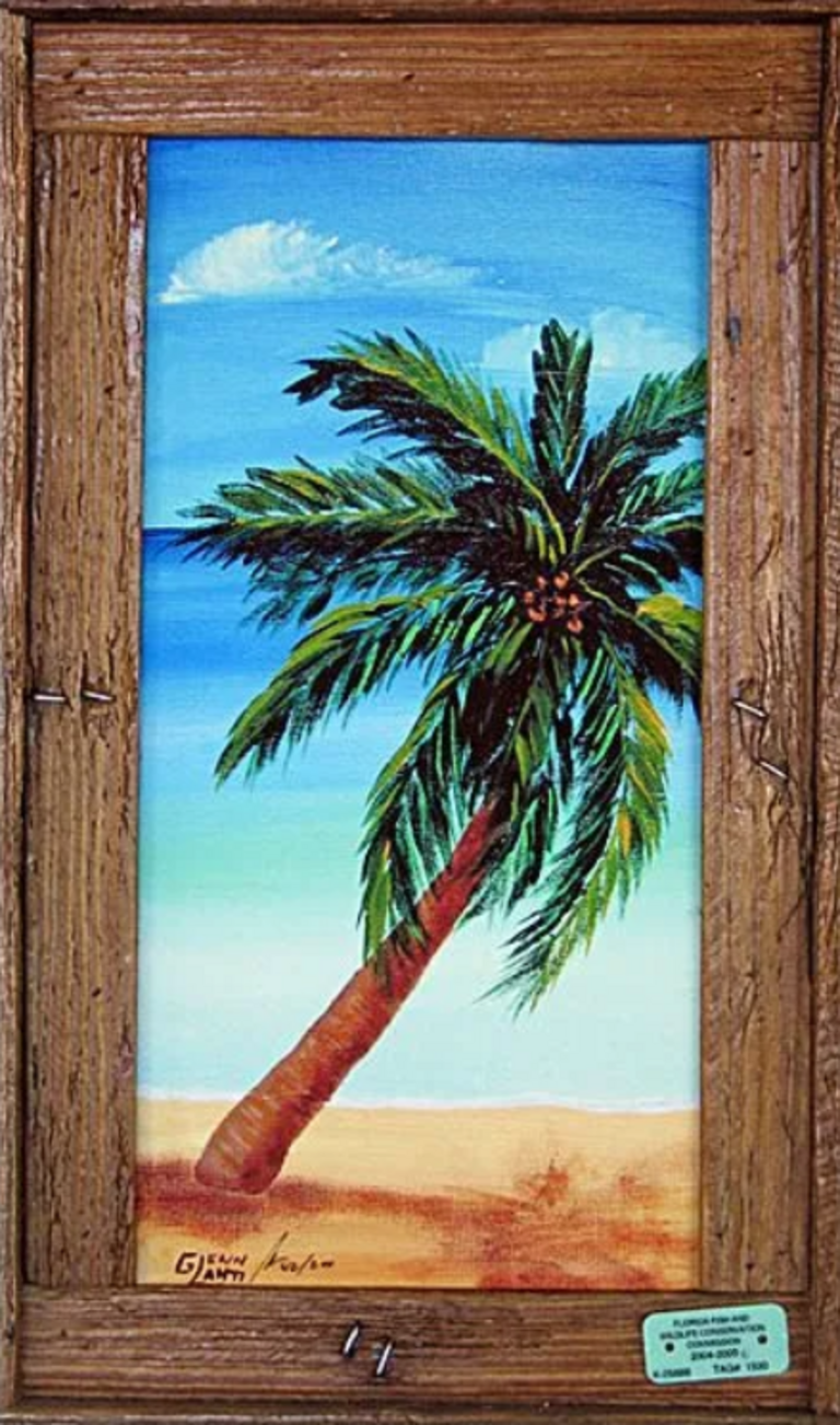 3 LOBSTER TRAP LA PALMERA WALL ARTS