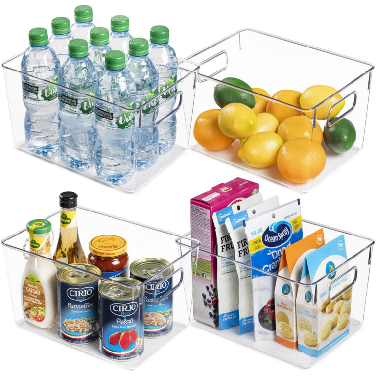 VTOPMART 4PK STORAGE BINS