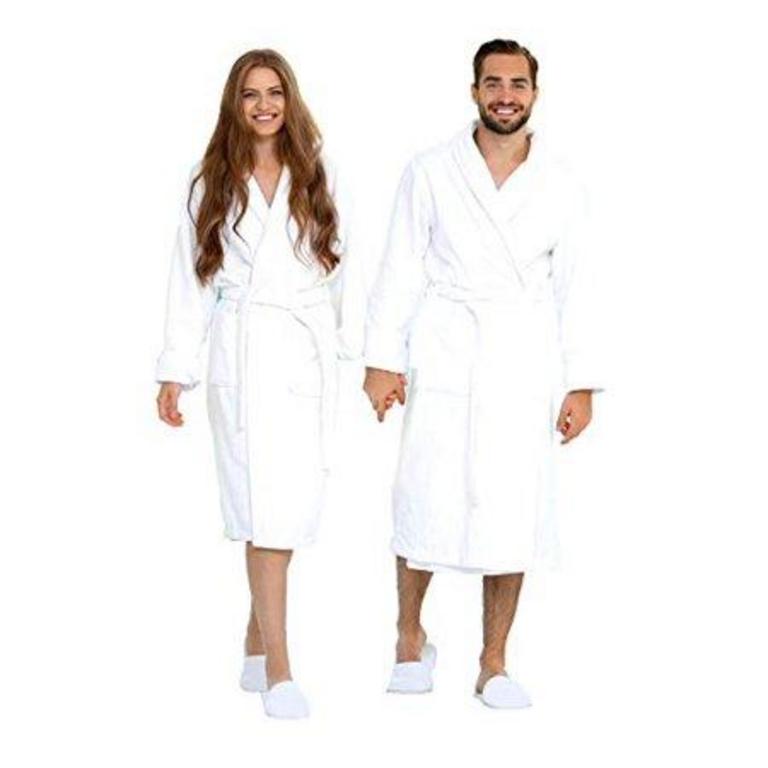 LINEN BATHROBE