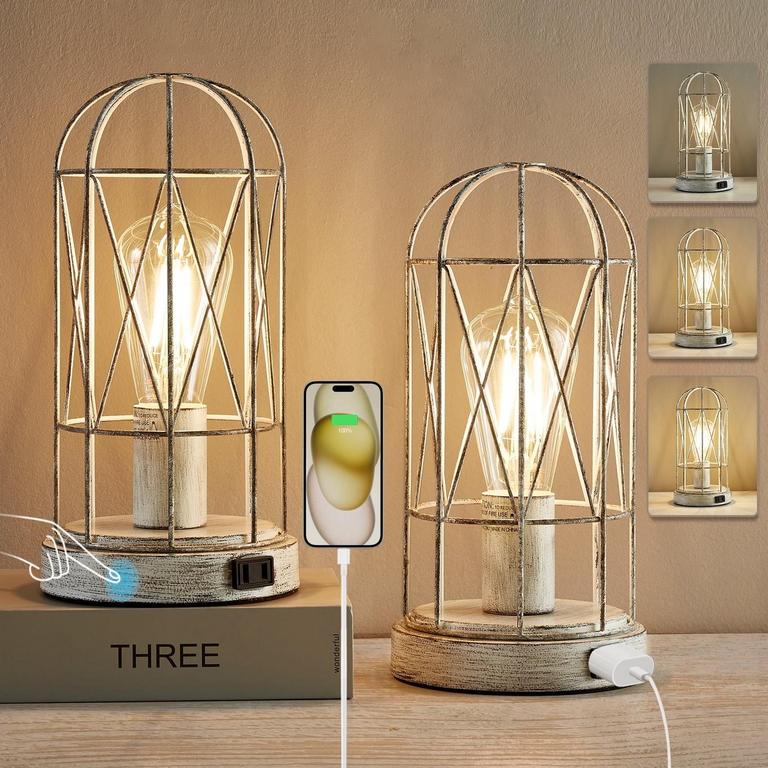 VINTAGE TABLE LAMPS SET