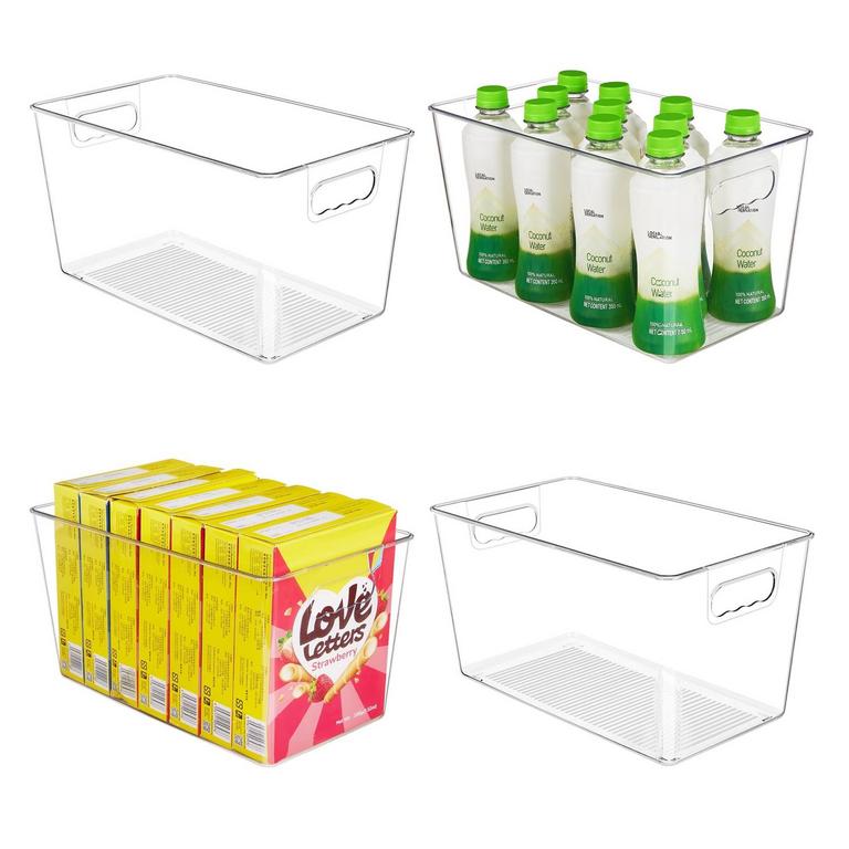 YIHONG XL STORAGE BINS 4PK