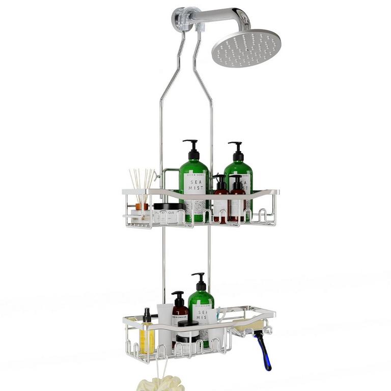 VANCORE SHOWER CADDY SILVER