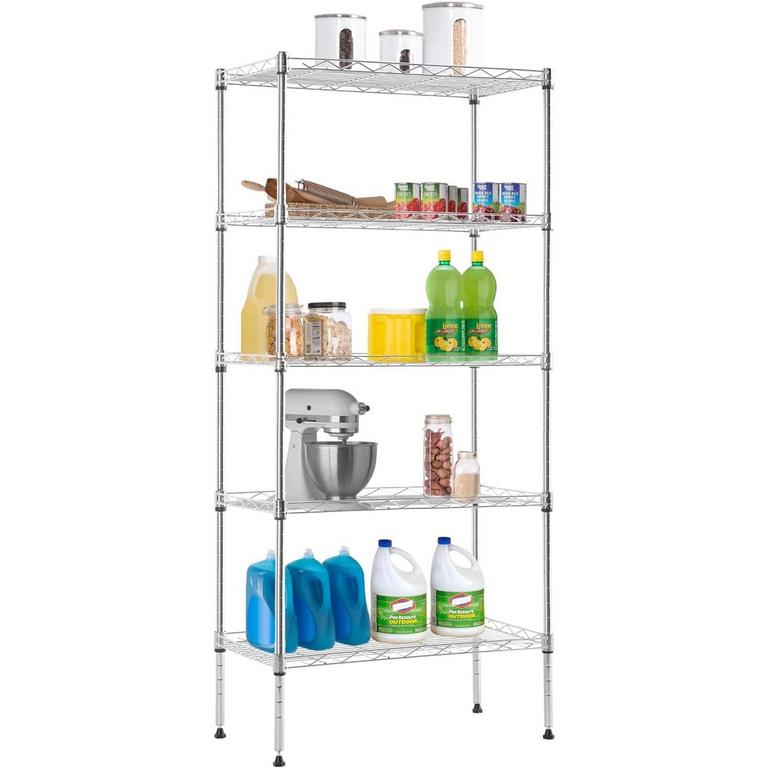 5-TIER METAL STORAGE SHELF
