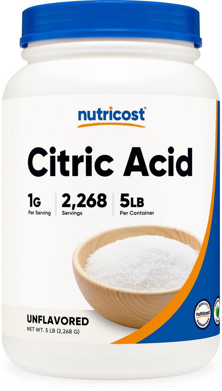 NUTRICOST CITRIC ACID 5LB