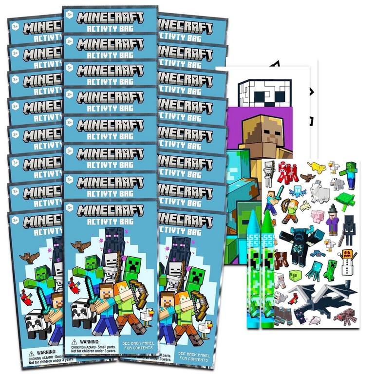DECADE WEST MINECRAFT FAVORS 24PC