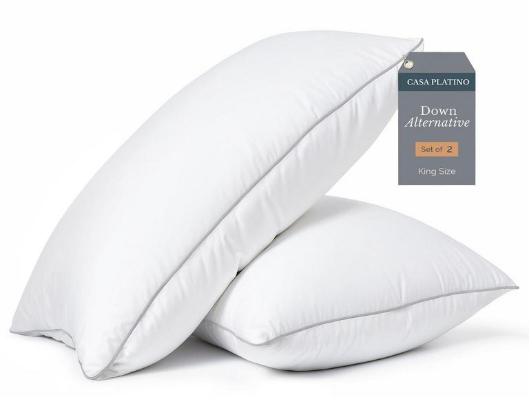 CASA PLATINO KING PILLOWS 2PK