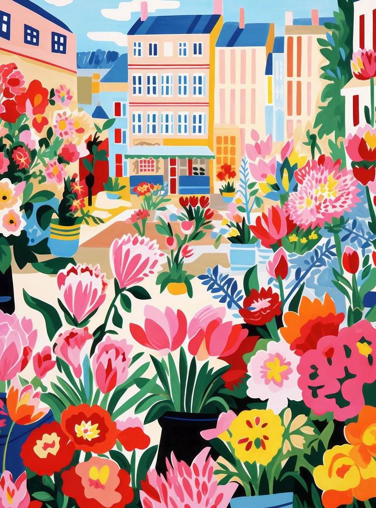 1000PC FLOWER PUZZLE