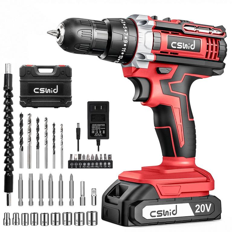 CSHIDWORLD 20V DRILL SET