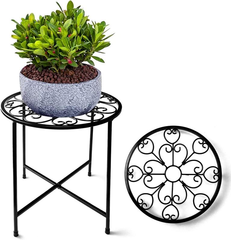 WEOGOT 15IN ROUND PLANT STAND