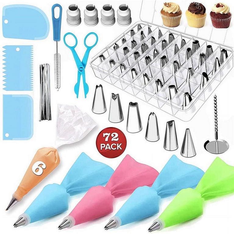 BSHAPPLUS 72PC PIPING BAG & TIPS SET