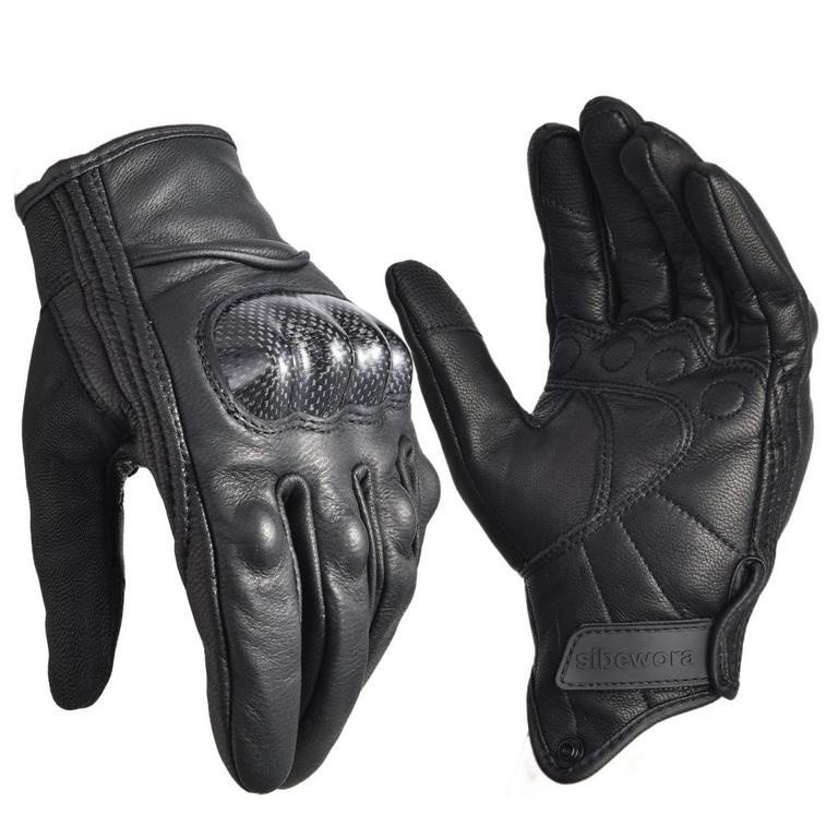 SIBEWORA MOTO GLOVES MEN'S SZ M BLACK