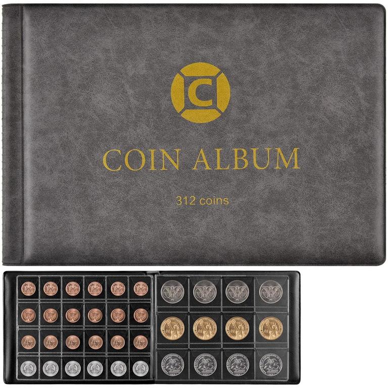 FLEURVIE GRAY COIN HOLDER