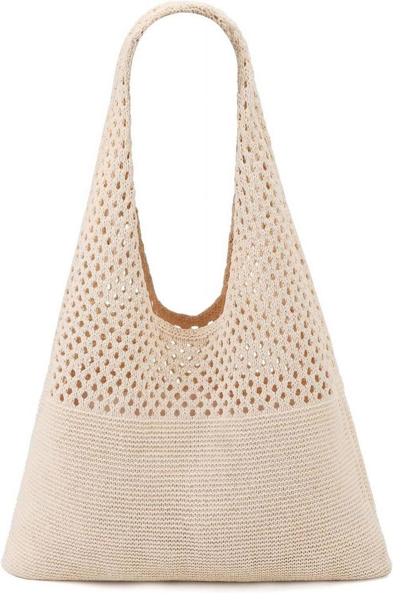 GOCVO CROCHET TOTE BAG