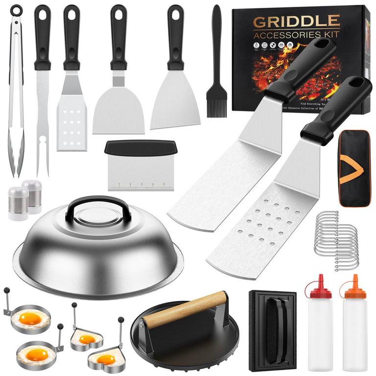CSHIDWORLD 30PCS GRIDDLE ACCESSORIES 