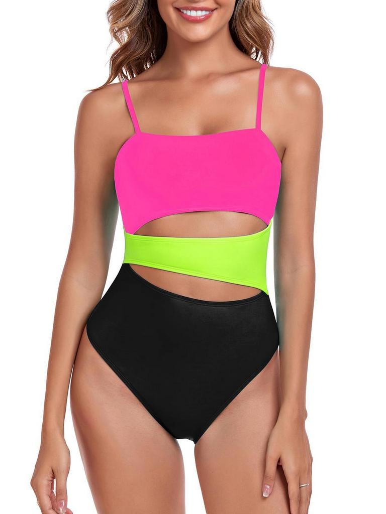 M CUTOUT SWIMSUIT