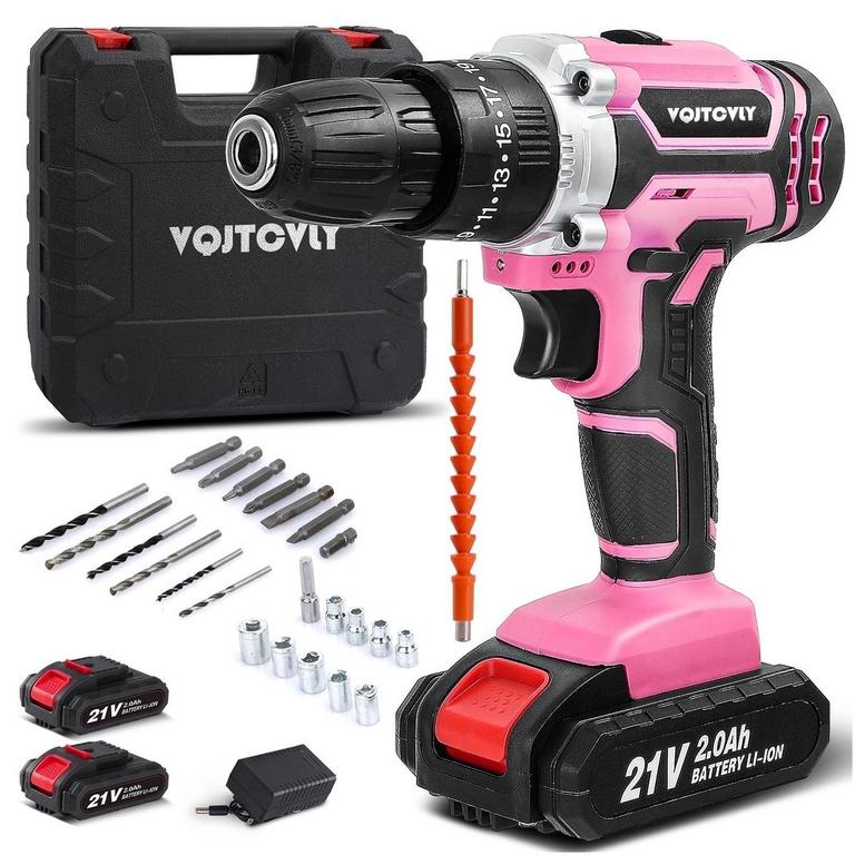 EUR VQJTCVLY CORDLESS DRILL