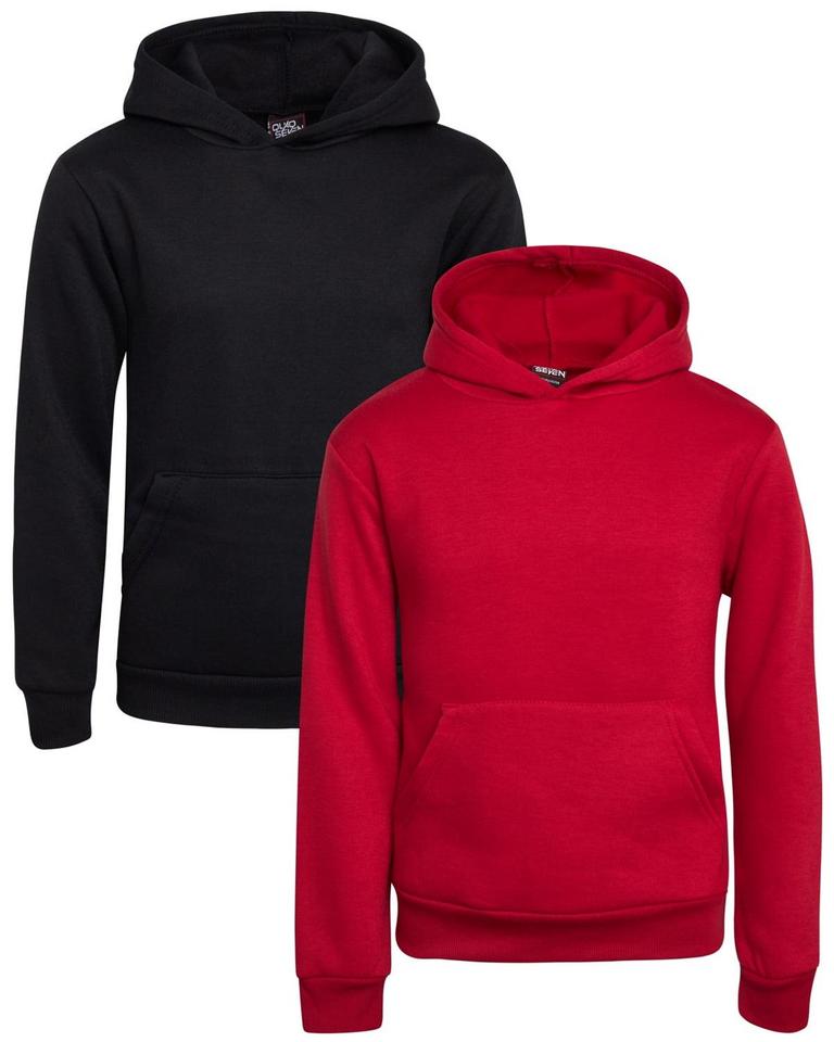 2PK SZ-8-10 BOYS HOODIES