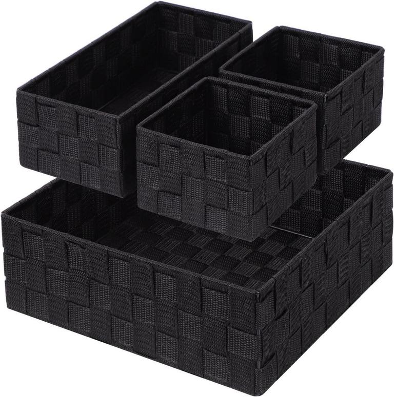 LTONLINE 4PK WOVEN BASKETS