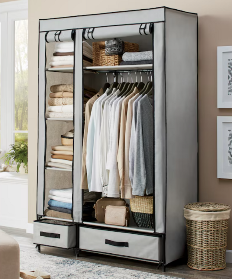 FABRIC STORAGE WARDROBE