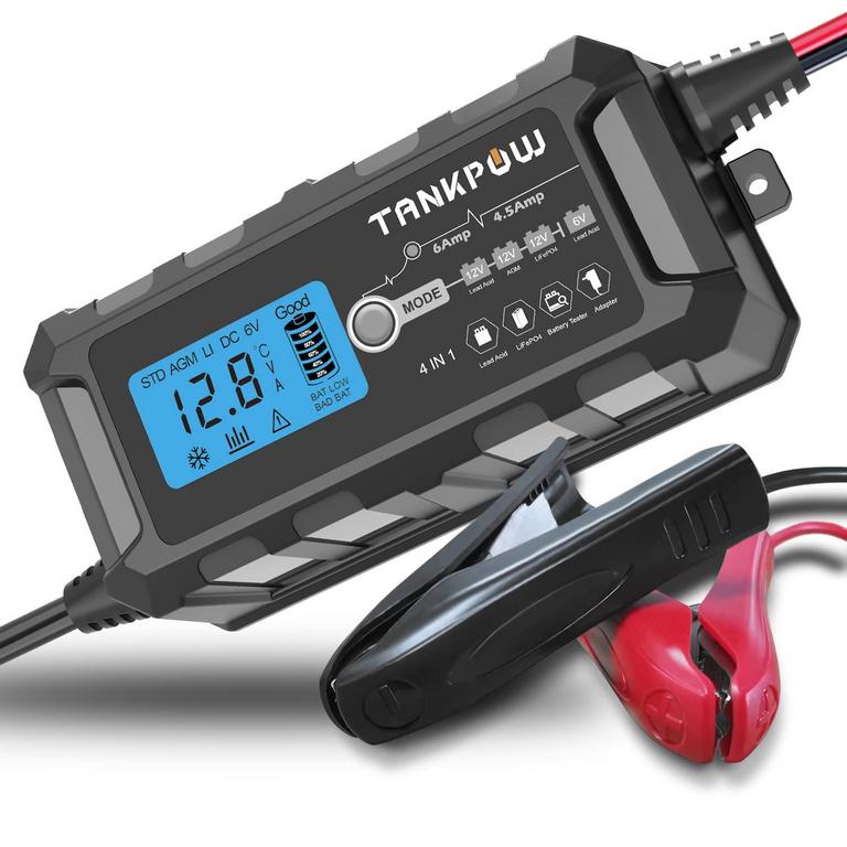TANKPOW 6AMP CAR BATTERY CHARGER