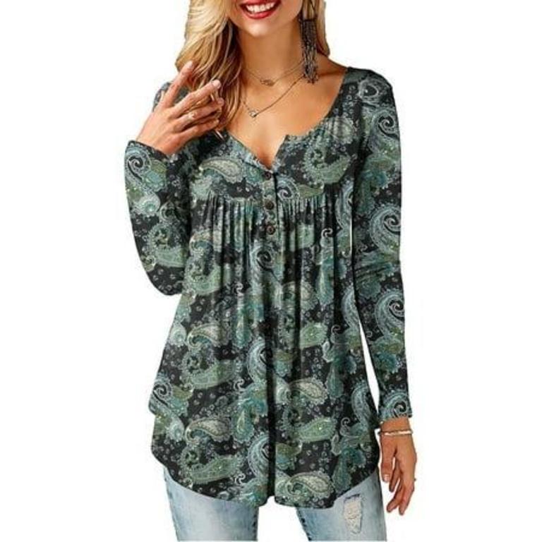 3XL FLARED BLOUSE